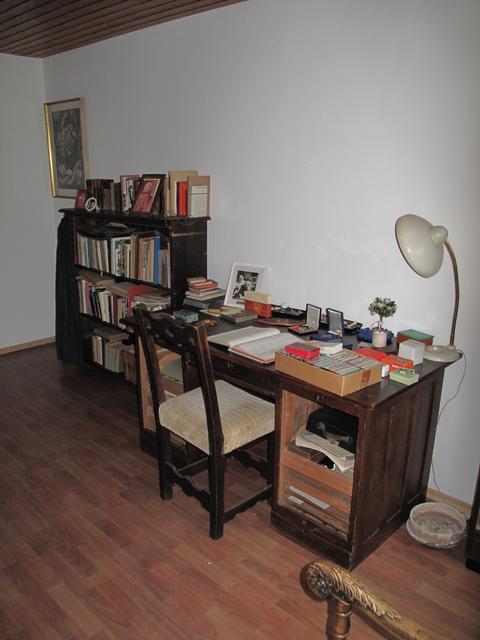 Der Arbeitsplatz des Dichters