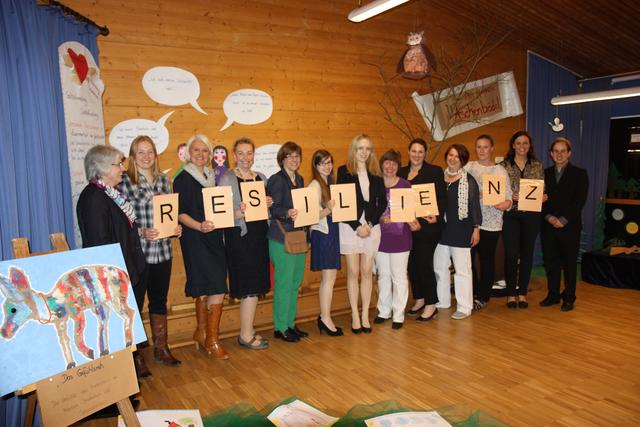 Das Team des Kindergartens Maria Rast stellte vielen Interessierten das das Projekt „Resilienz“ vor.