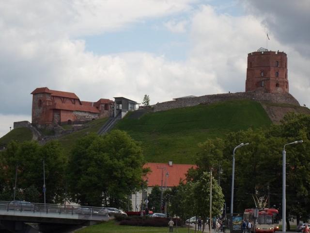 Burgturm von Gediminas Berg in Vilnius