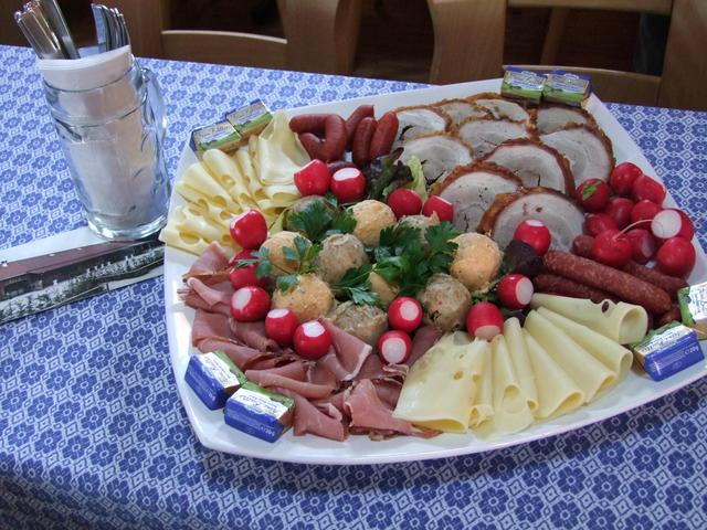 Brotzeitteller für 5 Personen