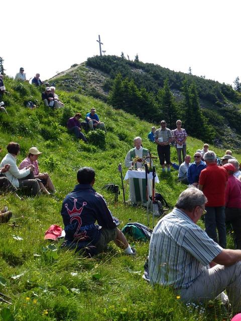im Hintergrund der Gamskopf, 1890 m