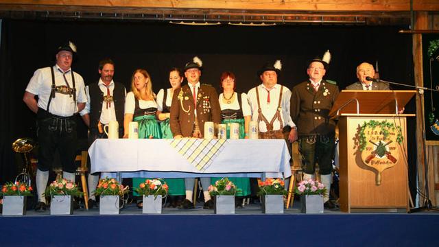 Die Beteiligten der Mitglieder der Gründungsszene.