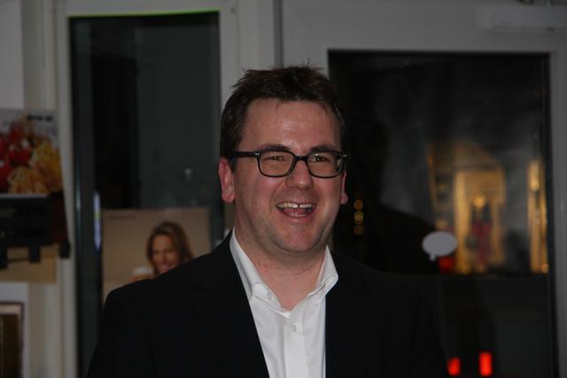 Präsident Fabian Stahl bei der Vorstellung der Themen.