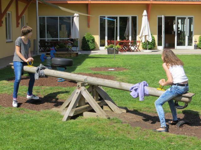 eine Wippe gab´s auch