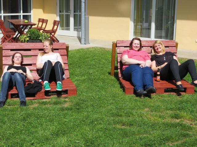 Entspannung am Samstag nachmittag