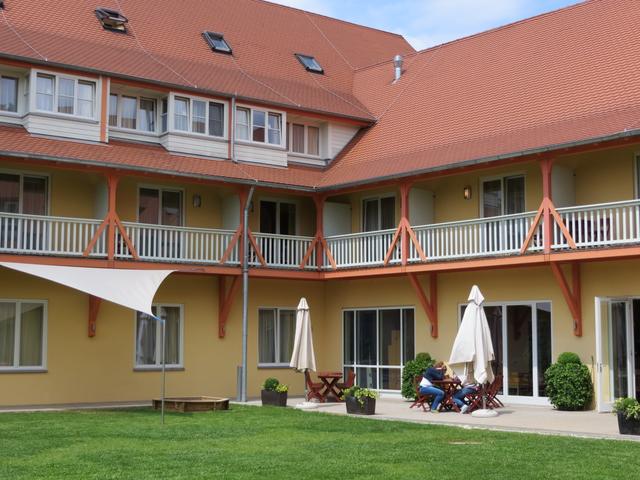 Garten des JuFa Hauses in Nördlingen