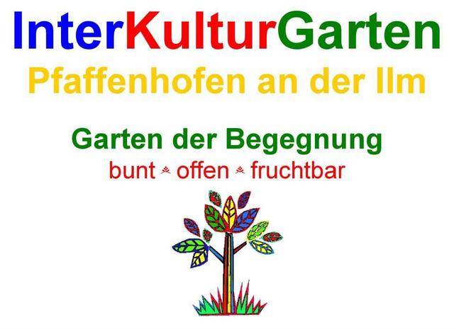 Das Logo des „InterKulturGarten“ vermittelt die Grundanliegen des 2012 initiierten Projekts.