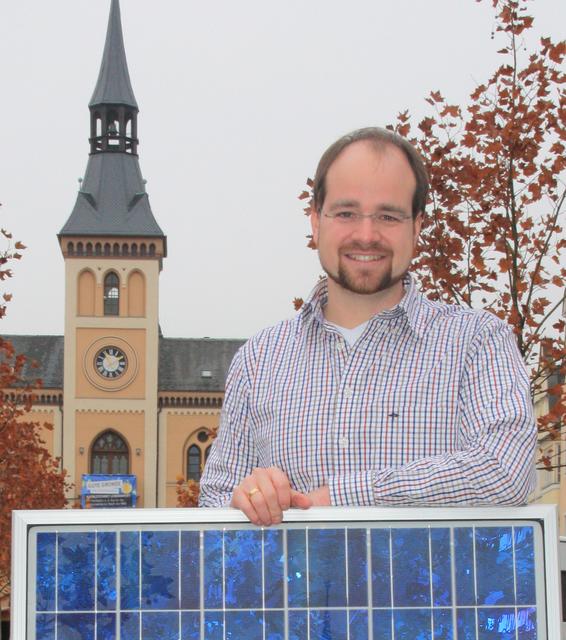 Energiereferent der Stadt Pfaffenhofen und Vorstand der Bürgerenergiegenossenschaft, Andreas Herschmann
