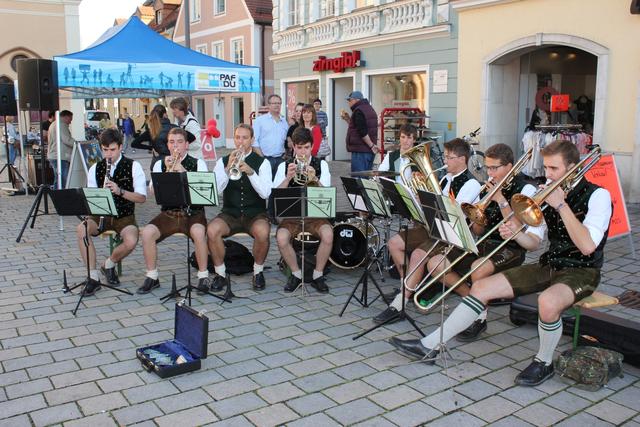Die "Pfahofara Buam" sorgten für zünftige musikalische Unterhaltung.