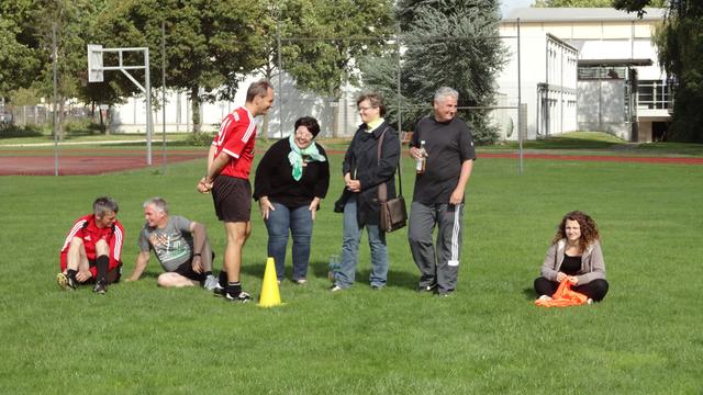 Spieler und Nichtspieler im Dialog
