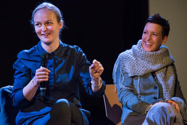 Saskia Hennig von Lange und Christine Koschmieder (c) Franz Hollweck