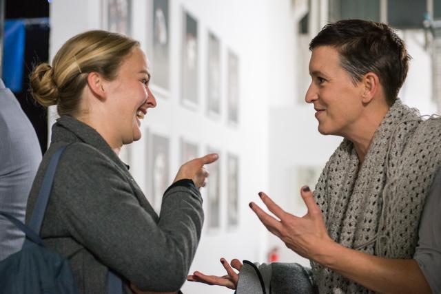 Saskia Hennig von Lange und Christine Koschmieder (c) Franz Hollweck