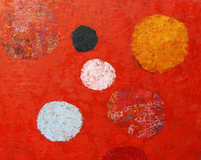 Danielis Massimo: Landschaft - Öl auf Leinwand