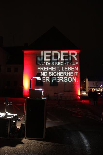 Illuminierte Alte Kämmerei