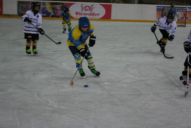 Top-Scorer Leon Lutnischkov bei der Arbeit
