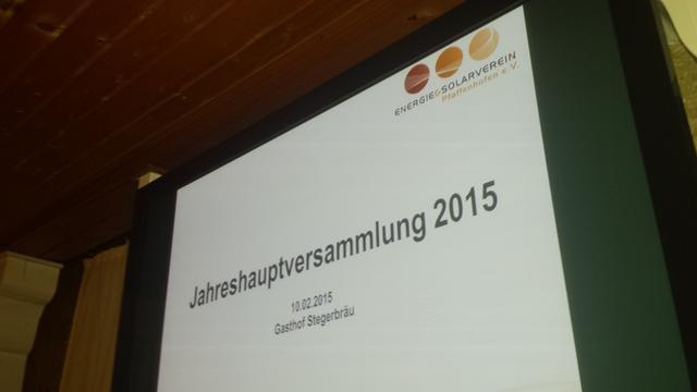 Jahreshauptversammlung des ESV im Stegerbräu Pfaffenhofen