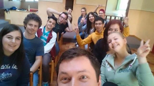 Das erste offizielle Jugendparlaments-Selfie von Pfaffenhofen