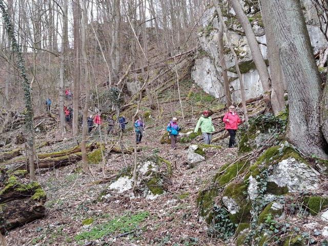 Schon geht es wieder bergab Richtung Klösterl