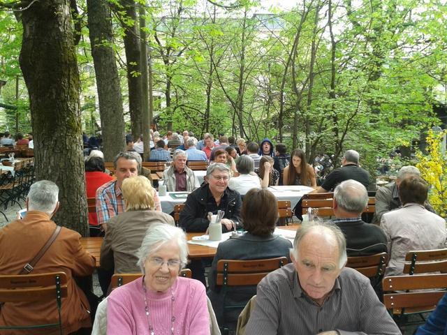 Ausklang im Biergarten | Foto: Josef Spisla