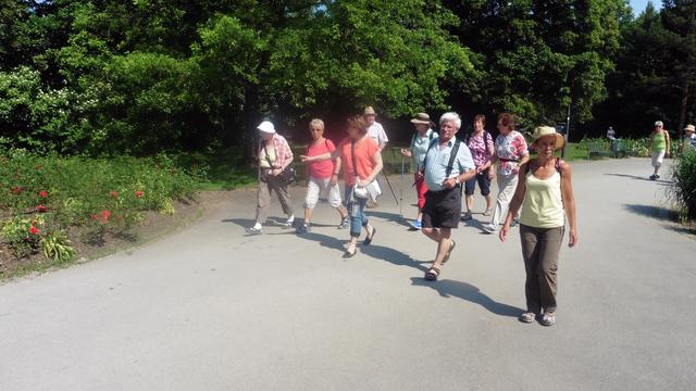 Im Ostpark auf dem weg zum ....