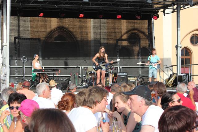 Vielversprechend: die Schülerband "Unpredictable".