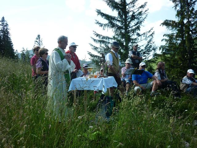 Pater Konrad in Aktion
