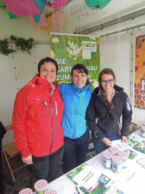 Informations- und Aktionsstand der Natur in Pfaffenhofen 2017 auf der Gartenschau in Alzenau