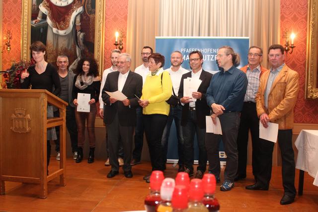 Die aktivsten Stadtradler wurden geehrt.