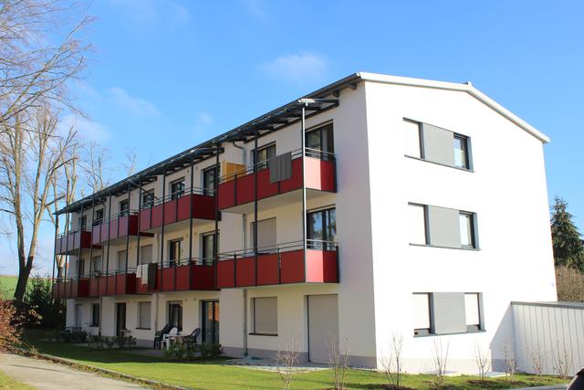 Ein neues Stadthaus mit Sozialwohnungen wurde an der Ziegelstraße gebaut