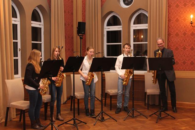 Saxophon-Ensemble unter Leitung von Christoph Hörmann