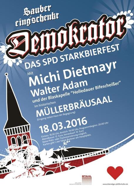 Plakat Demokrator 2016