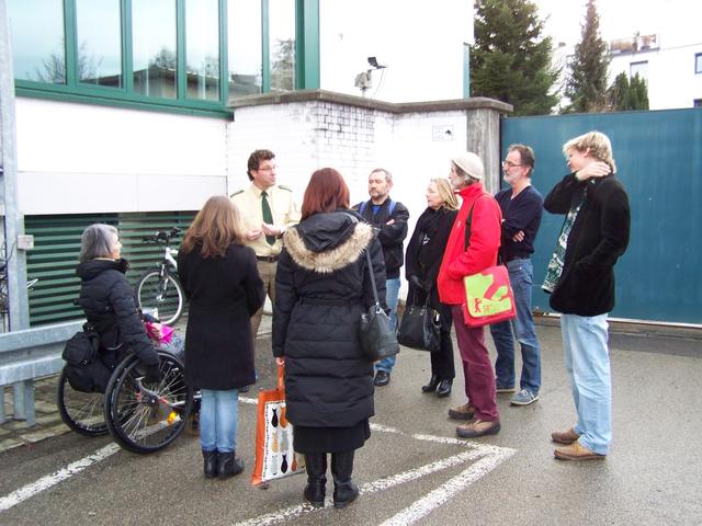 27.01.16: Arbeitskreis Inklusion Pfaffenhofen an der Ilm auf Tour: Polizeiinspektion Pfaffenhofen