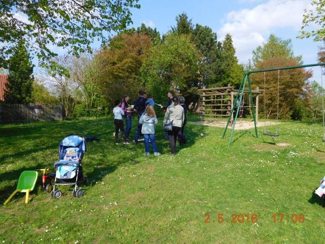 Beim letzten Ortstermin am Spielplatz Förnbach wurden viele Anregungen vorgebracht, die in die Planung mit eingeflossen sind.