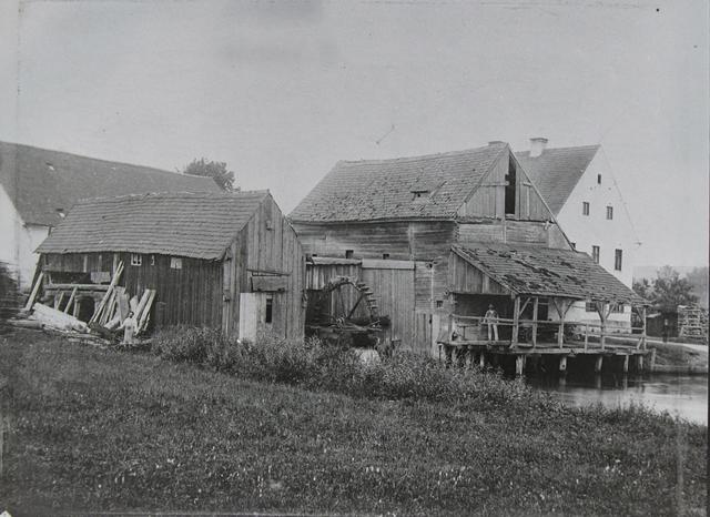 Die Arlmühle (um 1900)