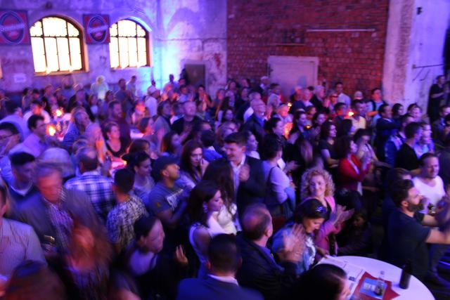 Das Publikum im Müllerbräusaal war begeistert.