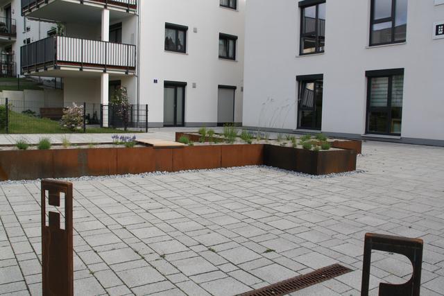 Der  neu gestaltete Gritschplatz