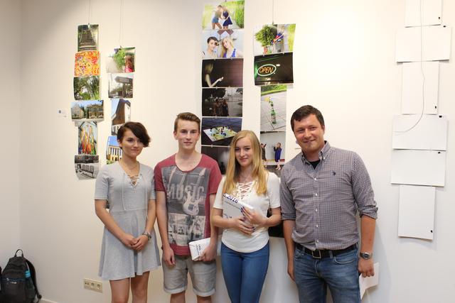 4. Platz Unter 18: Sarah Pröbszl, Martin Schröder und Laura Goldbrunner