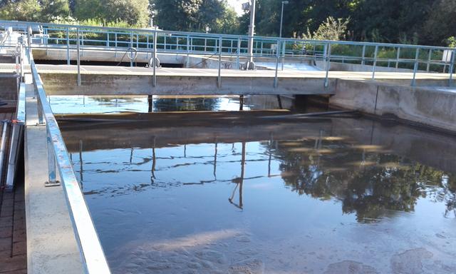 Volles Belebungsbecken