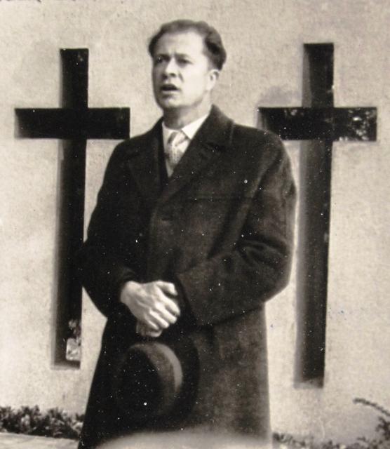 Berufsschuldirektor Alfred Langer war von 1948 bis 1966 Angehöriger des Kreistags und vertrat die Interessen der Heimatvertriebenen (1959).