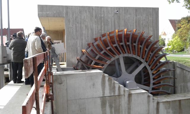 Die Arlmühle mit dem Zuppinger Wasserrad