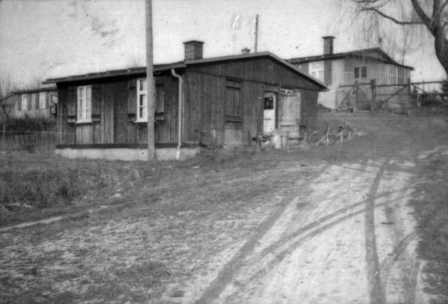 Eine Baracke in der Ziegelstraße