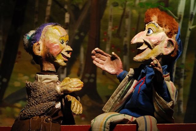 Das geschmackvolle Kasperltheater mit Dr. Döblinger | Foto: Uli Scharrer