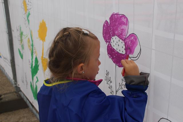 Einen Vorgeschmack auf die Gartenschau 2017 gab es im Herbst beim großen Baustellenfest.