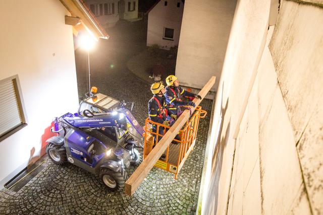 THW-Einsatz in Manching | Foto: Michael Matthes