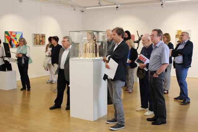 Vernissage der Ausstellung Hallertauer Künstler 2016