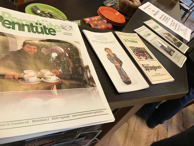 "Penntüte"; Zeitung der Straßenambulanz