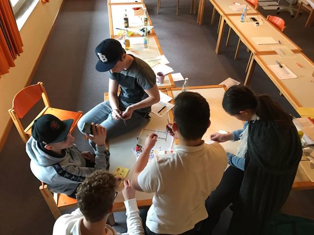 In Arbeitsgruppen wurden erste konkrete Ideen gesammelt, mit deren Umsetzung sich das Jugendparlament in Zukunft beschäftigen möchte.