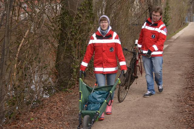Wieder ein Fahrrad geborgen