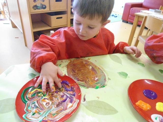 Osterbasteln in der Kindertagesstätte St. Andreas