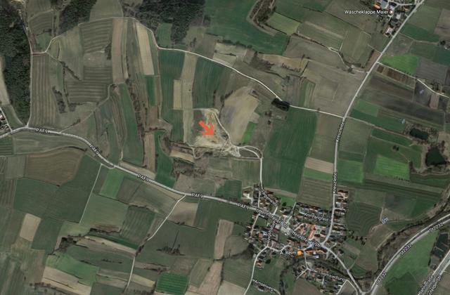 Lageplan des geplanten Bürgersolarparks